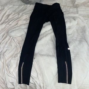 Lululemon Fast and free reflective high rise leggings